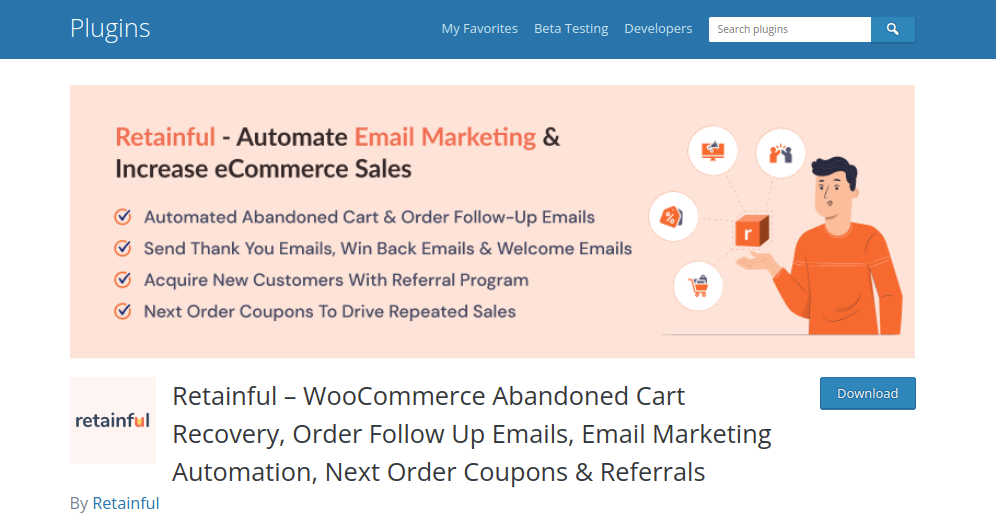 Retainful in WordPress