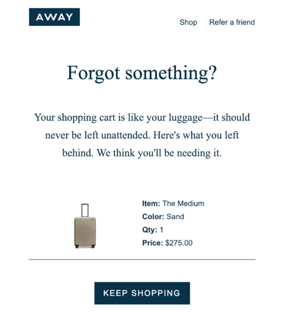 away