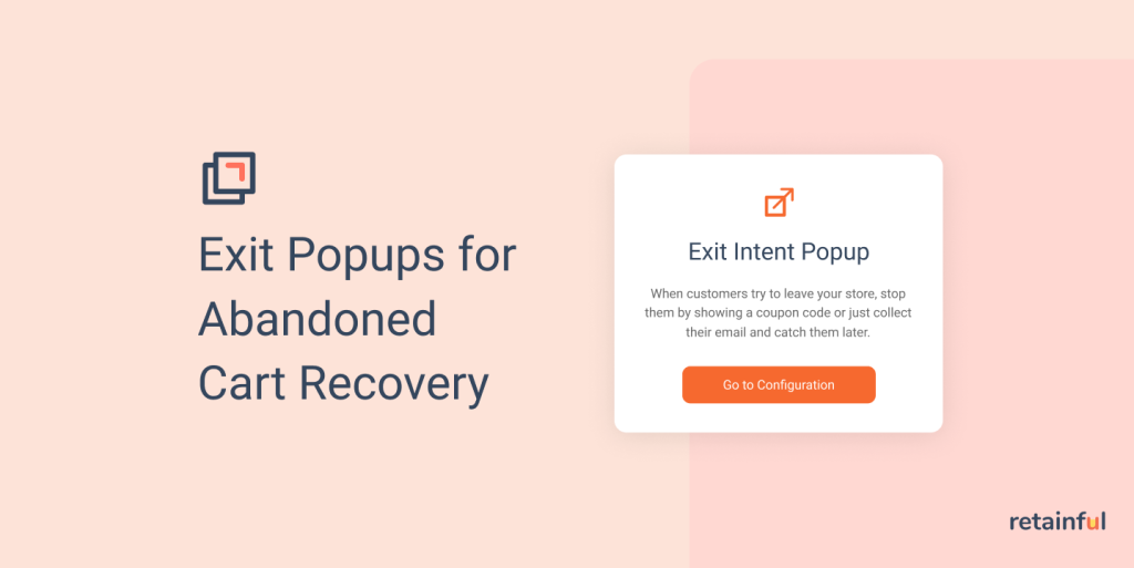 Exit Popups for Abandoned Cart Recovery