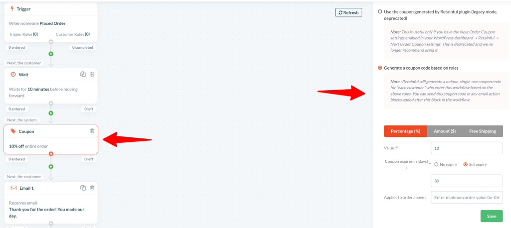 block editing options
