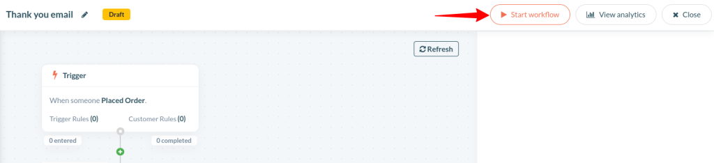 start workflow
