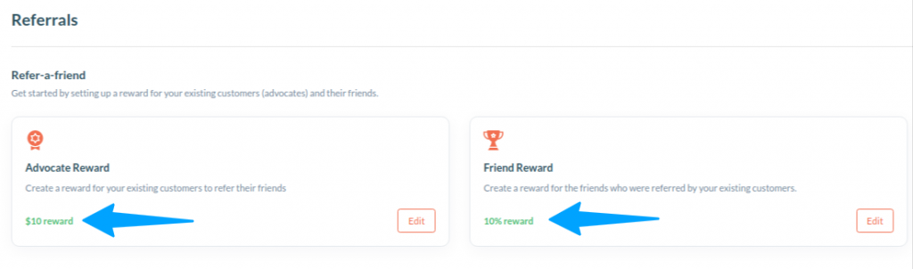 Created rewards