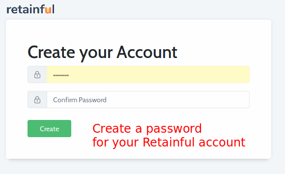 create retainful account