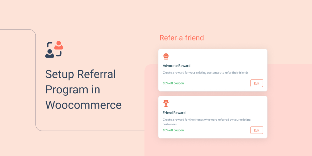 setup referral program in woocommerce