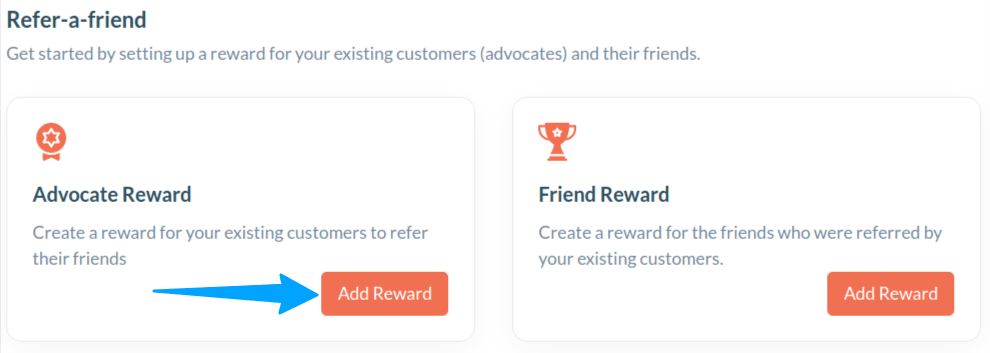 adovate reward configuration