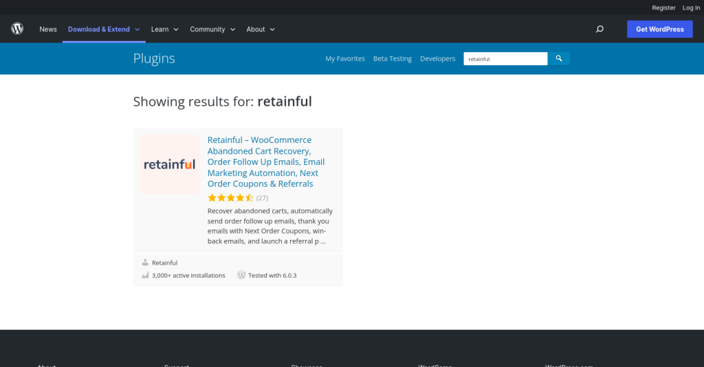 retainful plugin