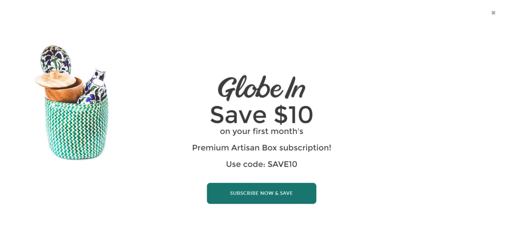 GlobeIn Popup