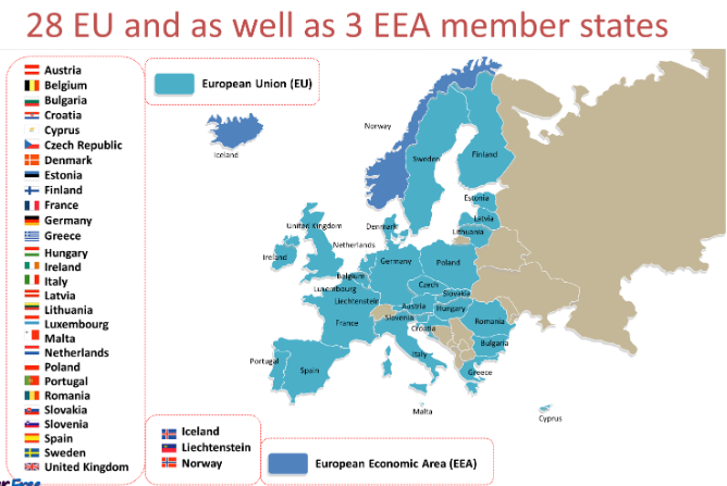 GDPR Regulated countries