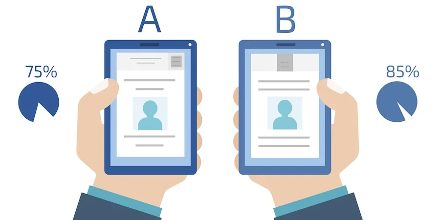 A/B testing