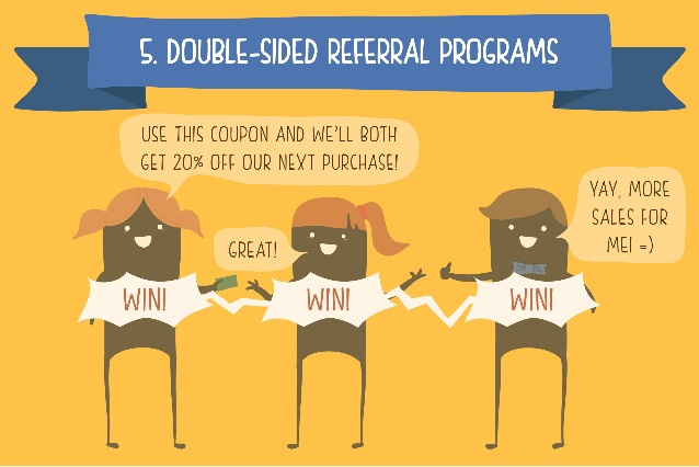  Double sided referral program