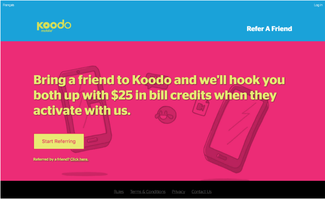 Koodo Refer a friend