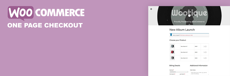 WooCommerce one page checkout