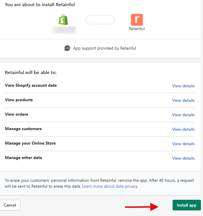 Install Retainful
