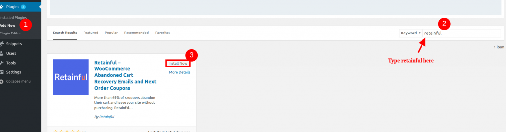 Plugin search