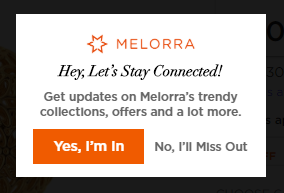 Mellora popup