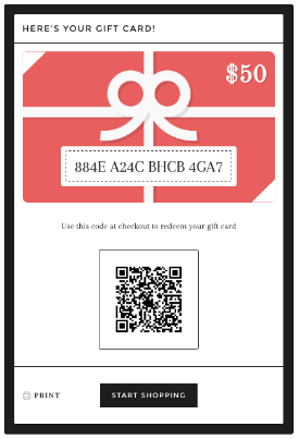 GIft cards