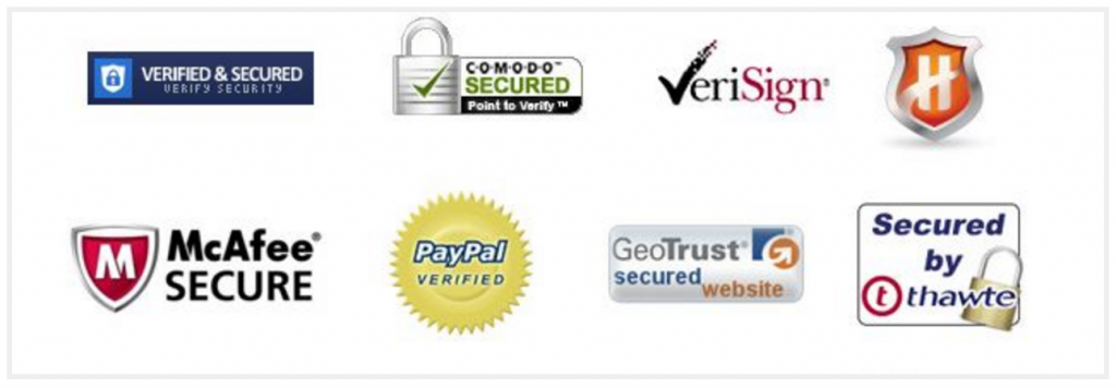 Ecommerce trust badges