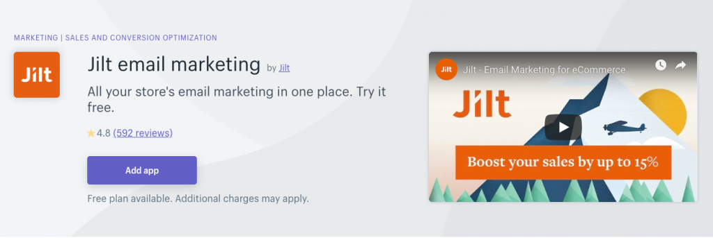 Jilt banner