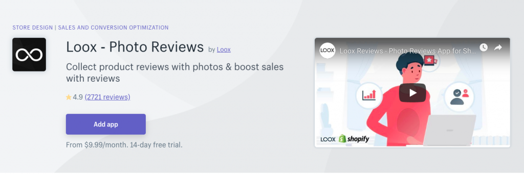 Loox photo banner