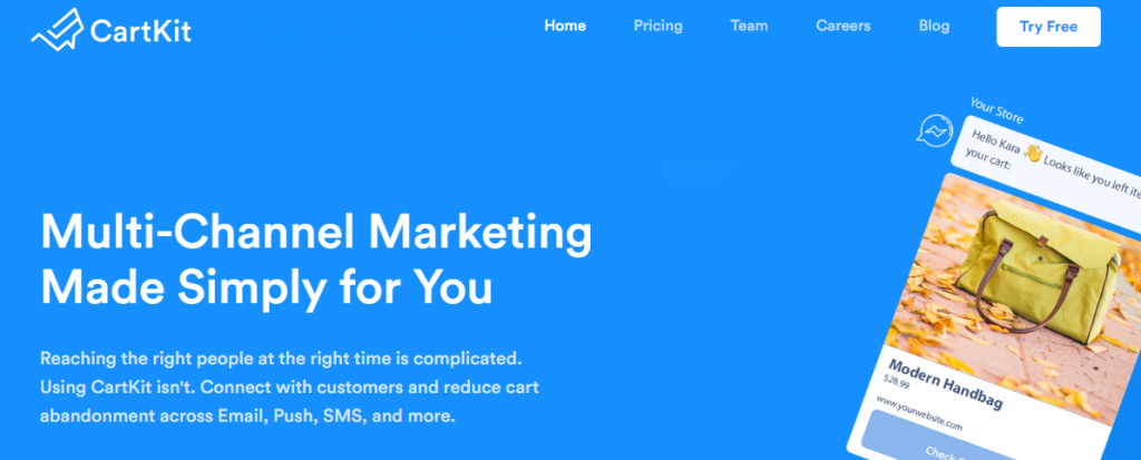 CartKit - Best Cart Abandonment App for Shopify