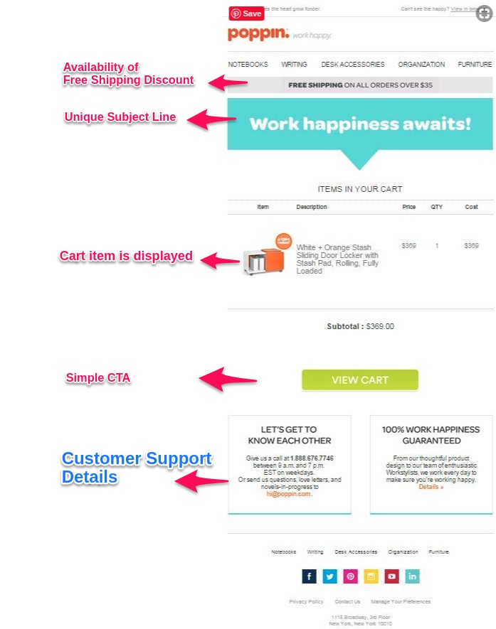 Customer support details