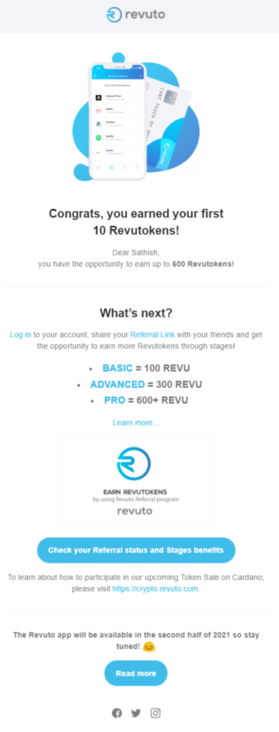 Revutokens