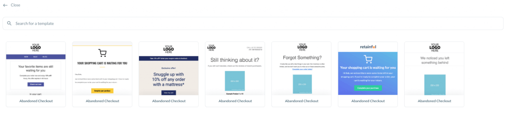 different types of template