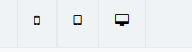 icons for reponsiveness