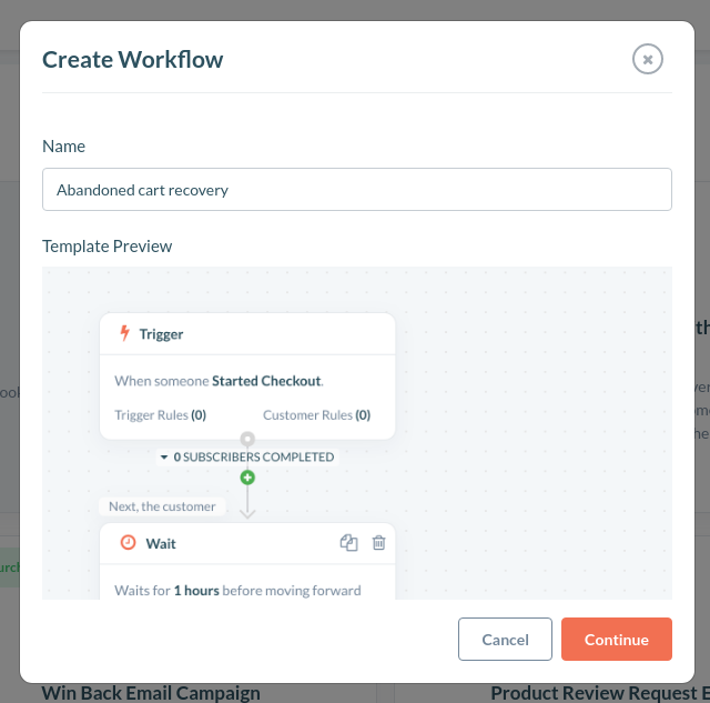 create workflow