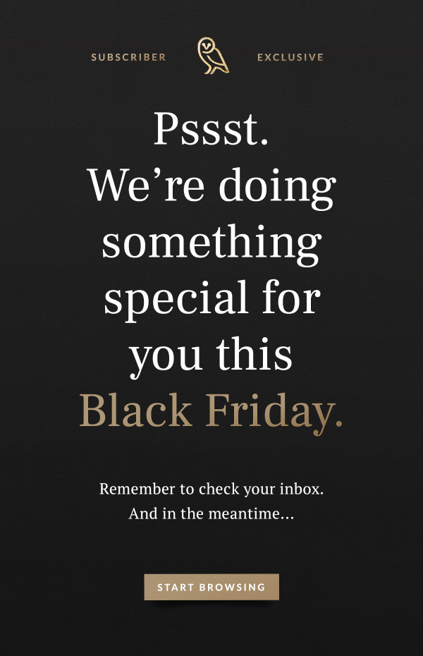 Subscriber Exclusive Black friday email template