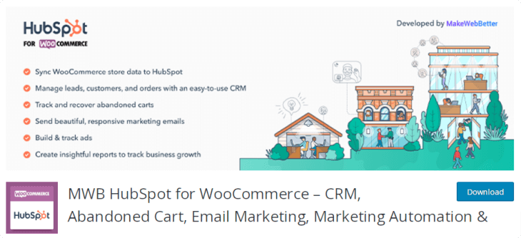 Hubspot for woocommerce