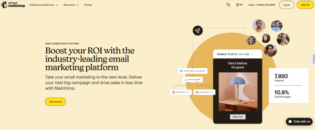 Mailchimp Email marketing app