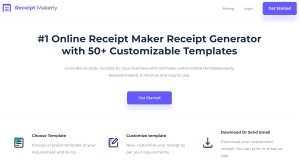 receipt makerly