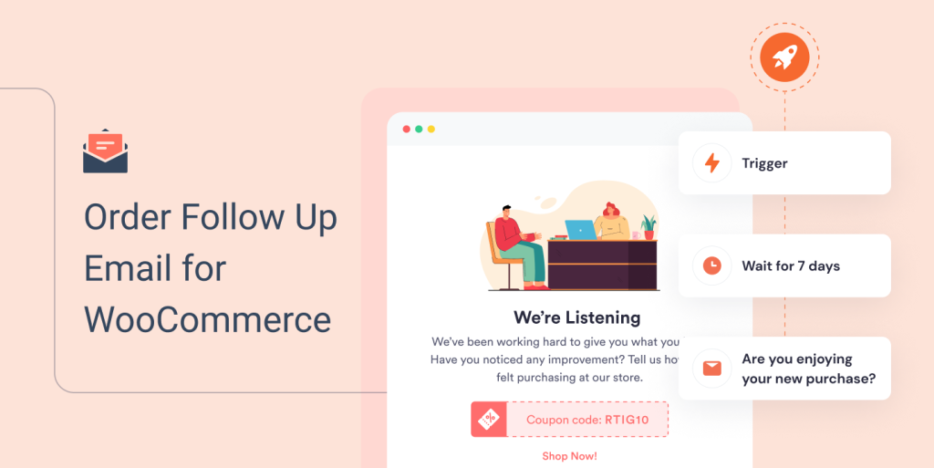 order followup email for woocommerce