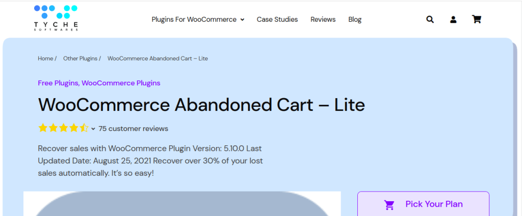 Abandoned cart lite for WooCommerce
