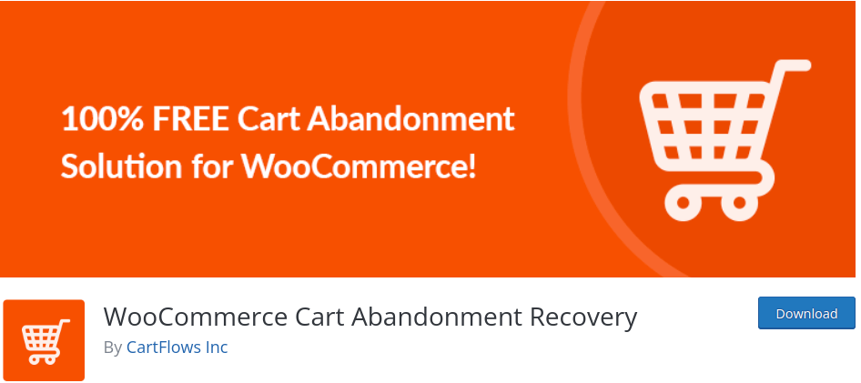 WooCommerce abandoned cart recovery plugin