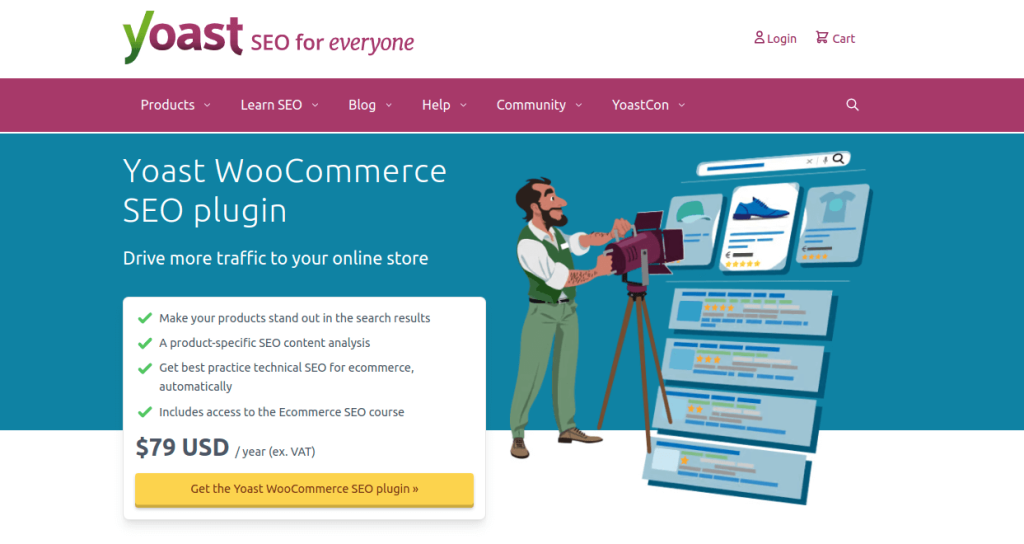 YOAST Woocommerce SEO plugin