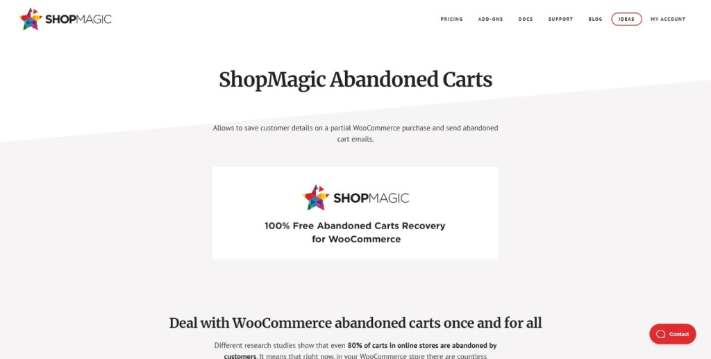 ShopMagin Abandoned Carts plugin
