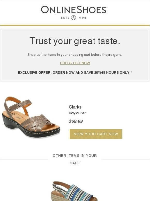 Online shoes