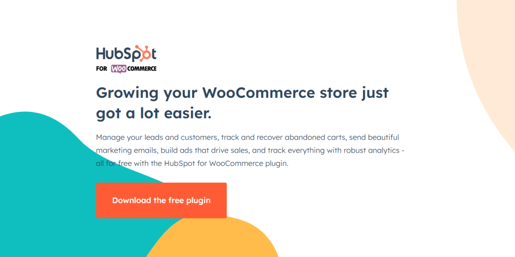 Hubspot for woocommerce