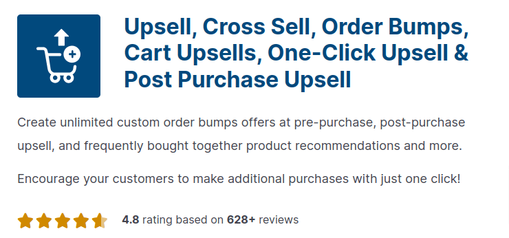 Checkout Upsell for WooCommerce plugin Blackfriday & Cyber Monday