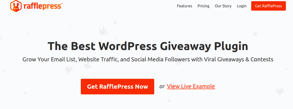 Rafflepress woocommerce plugin