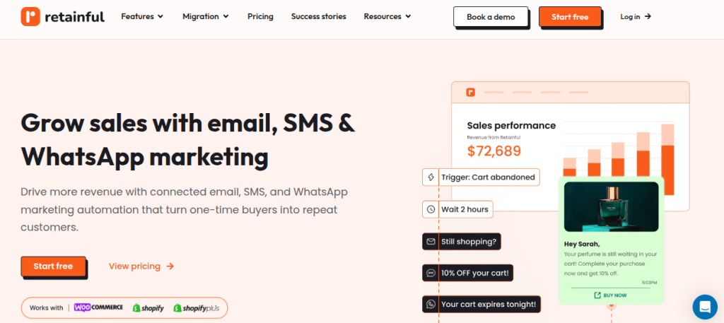 Retainful - Omnichannel Marketing Platform For WooCommerce