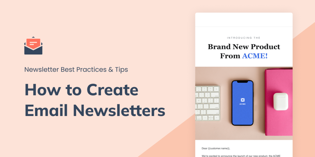 How to Create Email Newsletters