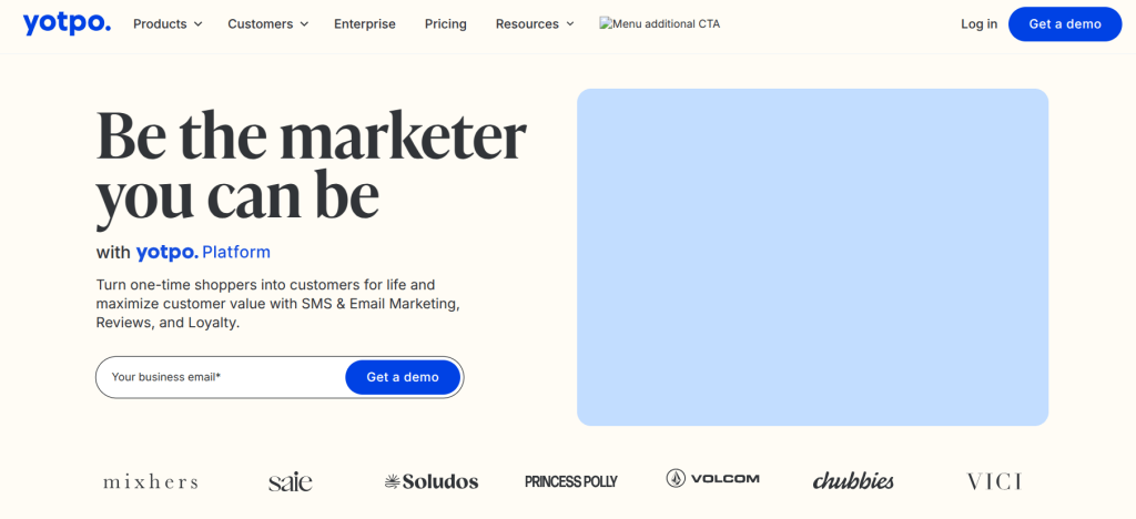 Yotpo email marketing platform for customer retention