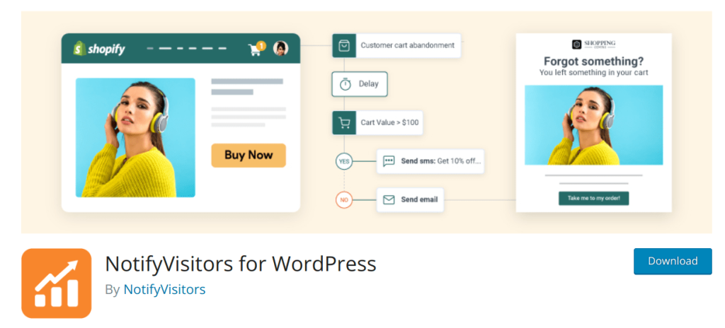 Notify visitors for woocommerce