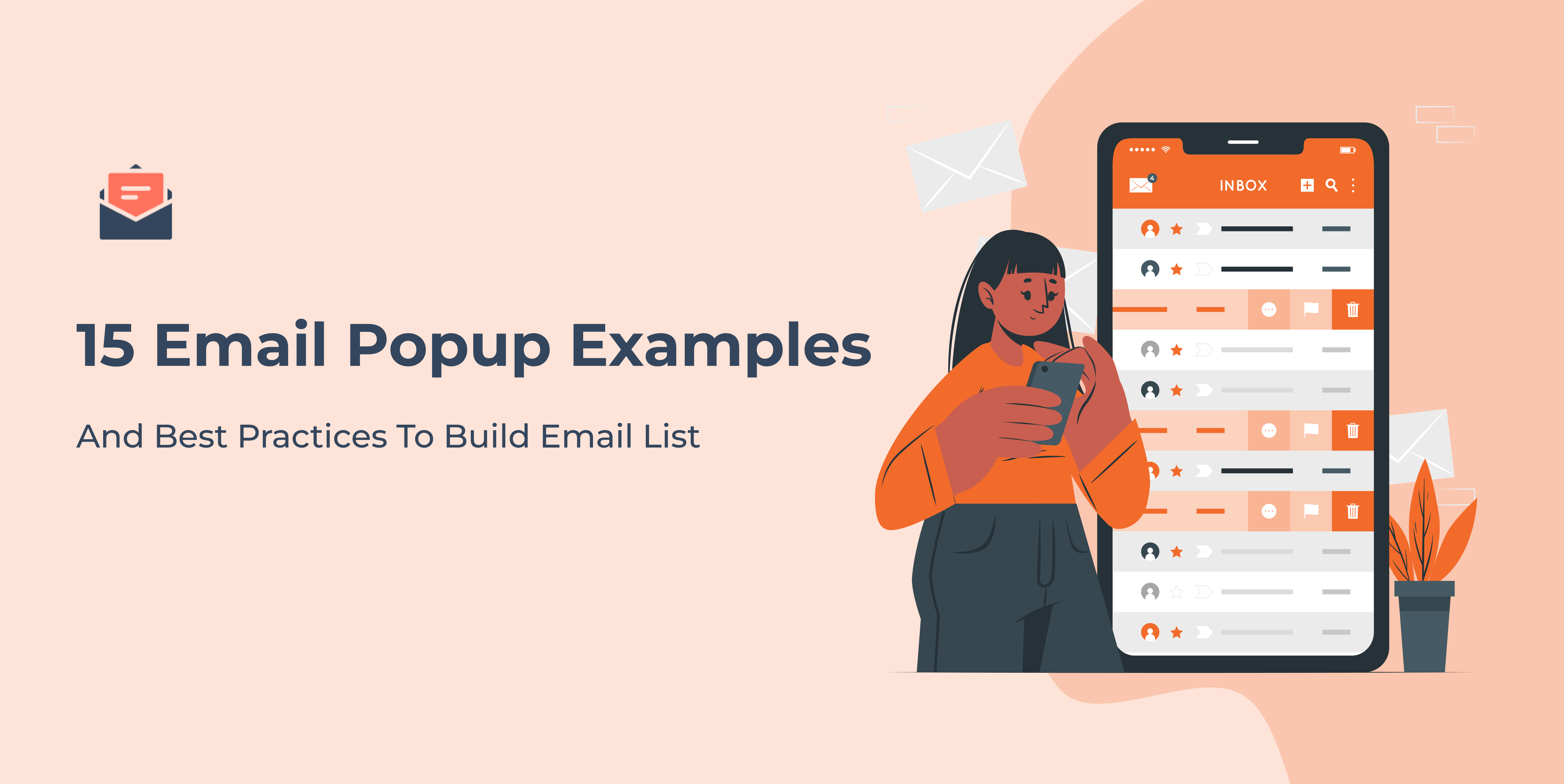 Email popup examples