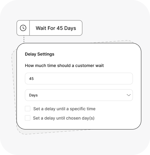 Add wait time