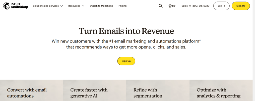 Mailchinp Klaviyo alternative for scaling ecommerce businesses