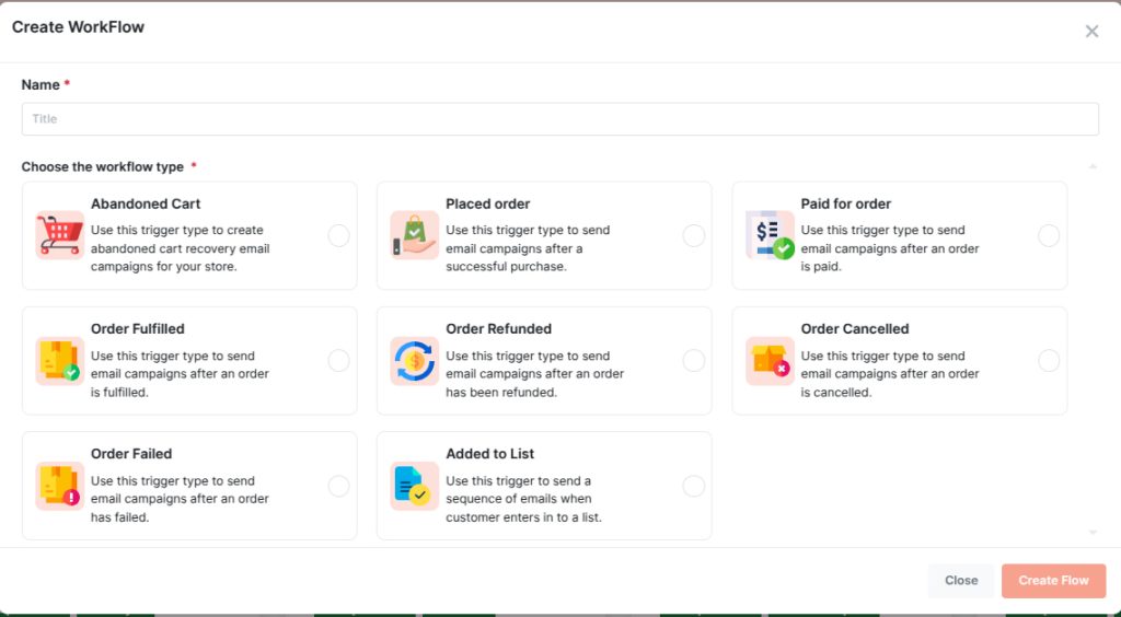 WooCommerce order email automation in Retainful